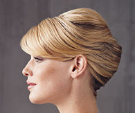 French twist hairstyle