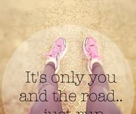 It's only you and the road