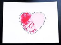 Handprint hearts