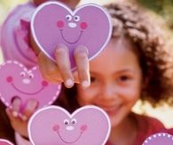 Valentine finger puppet