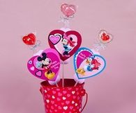 Disney valentines day lollipop labels