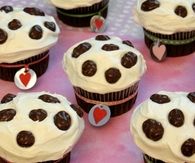 Dalmatian cupcakes
