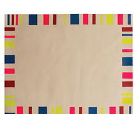 DIY leather placemats