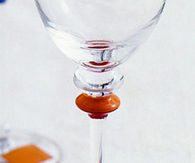 Painted party glassware