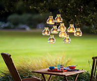 Votive chandelier