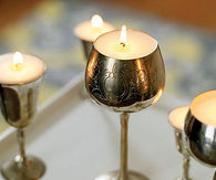 Glowing goblets