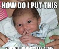 You will never sleep again