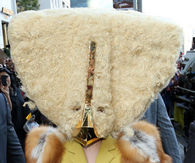 Outrageously odd hair headpieces