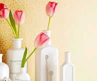 Jewelry embellished vases