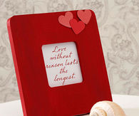 Framed love quote gift