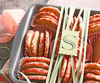 Monogrammed cookie gift