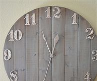 Rustic wall clock