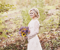Blonde bride