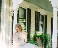 Elegant vintage bride