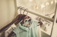 Hanging vintage shirts