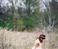 Beautiful outdoor bride