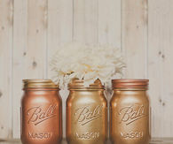 Mason jar wedding decor