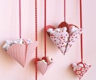 Bonbon filled hearts