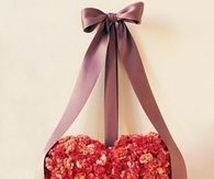 Cockscomb valentine wreath