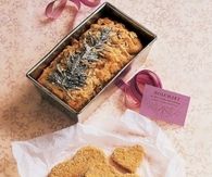 Rosemary walnut shortbread cookies