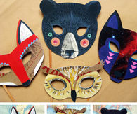Animal mask set