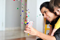 DIY Confetti poppers