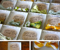 Bow party invitations