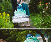 Wedding cake pinata