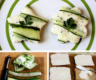 Cucumber sandwiches