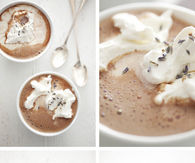 Lavender hot chocolate