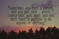 When you click