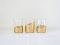 Gold dipped votives