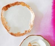 Copper jewelry dish