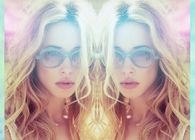 Teal glasses