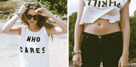 White tees