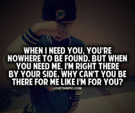When I Need You