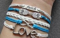 Romantic Classic Silver Owl Bracelet for Women
