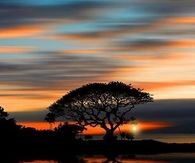 Crayon-Colored Sunset!!