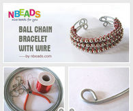 Ball Chain Bracelet with Wire