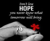 Dont lose hope