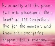 Eventually all the pieces fall into place...