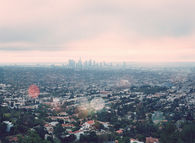 Distant city