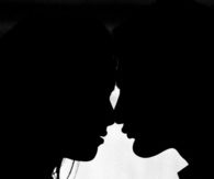 Lover's sillouette