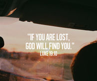 If you are lost
