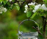 Hanging candle