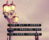 Three words