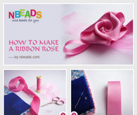 How to Make A Ribbon Rose