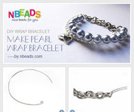 DIY Wrap Bracelet - Make Pearl Wrap Bracelet
