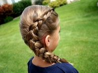 Same side dutch braid