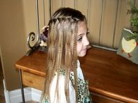 Crimped waterfall